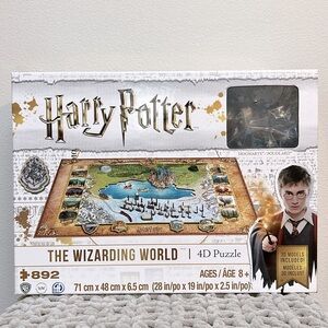 Harry Potter 892 pieces The Wizarding World 4D Puzzle